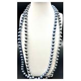Costume Jewelry Lot with Beaded Necklaces, Clip-On Bracelets and Earrings Featuring Park Lane