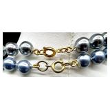 Costume Jewelry Lot with Beaded Necklaces, Clip-On Bracelets and Earrings Featuring Park Lane
