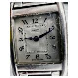 Coach Rectangular Stainless Steel Wristwatch with Bracelet Band with Purchase Limited Warranty Card