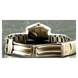 Swatch Irony Stainless Steel Wristwatch with Blue Dial