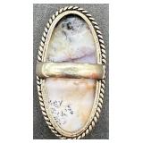 Set of 3 Sterling Silver Statement Rings with Colorful Natural Gemstones
