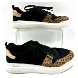 Cole Haan Leopard Accent Lace-Up Sneakers and Mad Love Leopard Flats