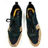 Cole Haan Leopard Accent Lace-Up Sneakers and Mad Love Leopard Flats