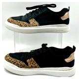 Cole Haan Leopard Accent Lace-Up Sneakers and Mad Love Leopard Flats