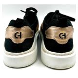 Cole Haan Leopard Accent Lace-Up Sneakers and Mad Love Leopard Flats