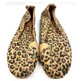 Cole Haan Leopard Accent Lace-Up Sneakers and Mad Love Leopard Flats