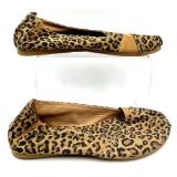 Cole Haan Leopard Accent Lace-Up Sneakers and Mad Love Leopard Flats
