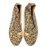 Cole Haan Leopard Accent Lace-Up Sneakers and Mad Love Leopard Flats