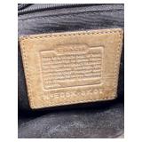 Coach Signature Jacquard and Leather Shoulder Bag