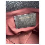 Marc Jacobs Black Leather Satchel Handbag with Gold Hardware and Dust Bag