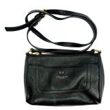 Marc Jacobs Black Pebbled Leather Crossbody Bag