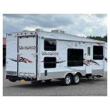2010 FOREST RIVER WILDWOOD SPORTS 23FLSRV TOY HAULER TRAVEL TRAILER RV