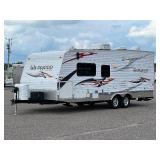 2010 FOREST RIVER WILDWOOD SPORTS 23FLSRV TOY HAULER TRAVEL TRAILER RV