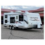 2010 FOREST RIVER WILDWOOD SPORTS 23FLSRV TOY HAULER TRAVEL TRAILER RV