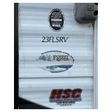 2010 FOREST RIVER WILDWOOD SPORTS 23FLSRV TOY HAULER TRAVEL TRAILER RV