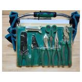 22 Pc. Electricians Tool Set with Carrier