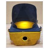 Yellow Caution Traffic Light