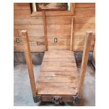 Vintage Wooden Dock Cart
