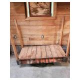 Vintage Wooden Dock Cart