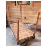 Vintage Wooden Dock Cart