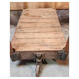 Vintage Wooden Dock Cart