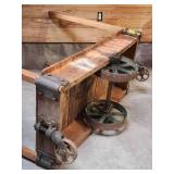 Vintage Wooden Dock Cart
