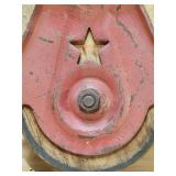 (2) Vintage Pulleys