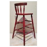 Vintage Red Stool