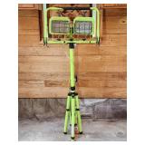 Collapsable Commercial Electric Floor Shop Light