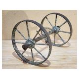 Set of Vintage Wagon / Cartwheels