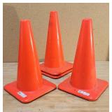 (4) Orange Construction Cones