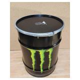 Black Monster Garbage Can