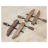 (2) Jorgensen Woodworking Clamps