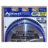 (4) Assorted 10" Saw Blades