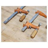 (4) Woodworking Clamps