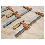 (4) Woodworking Clamps