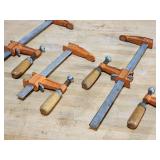 (4) Woodworking Clamps