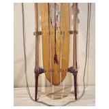 Vintage Flexible Flyer No. 251 Airline Flyer Snow Sled