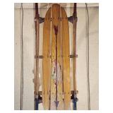 Vintage Flexible Flyer No. 251 Airline Flyer Snow Sled