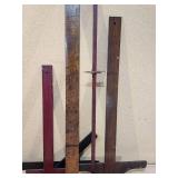 Assorted Carpenters Measuring Accessories