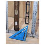 Assorted Carpenters Measuring Accessories