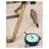 Assorted Carpenters Measuring Accessories