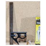 Assorted Carpenters Measuring Accessories