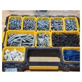(2) Hardware Organizers with Contents