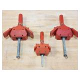 (3) Woodworking Framing Clamps
