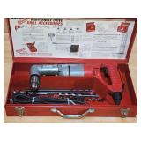Milwaukee Electric Heavy Duty Angle Drill with Bits