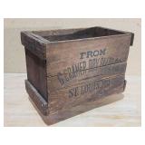 Vintage G. Cramer dry plate Company Wooden Crate