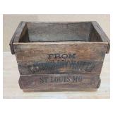 Vintage G. Cramer dry plate Company Wooden Crate