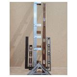 Assorted Carpenters Measuring Accessories