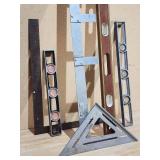 Assorted Carpenters Measuring Accessories